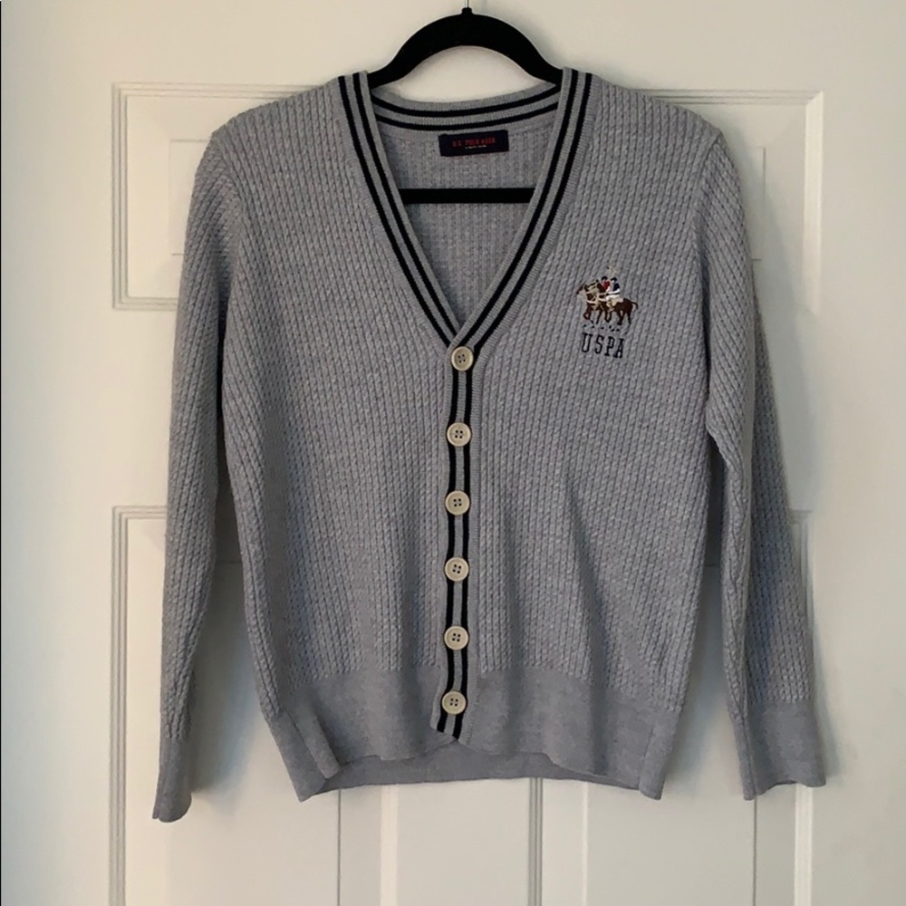 VINTAGE US POLO ASSOCATION CARDIGAN